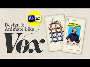 CREATE Stunning Vox Style Animations in After Effects!