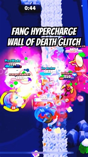 Fang Self-Destruct Hyper Charge Glitch #glitch #brawlstars #hypercharge #fang