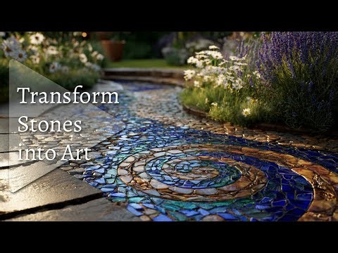 ✨ Pebble Mosaic Pathways : Build a Stunning Garden Floor with Zero Budget 🌿