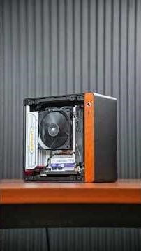 Mini ITX Gaming PC Setup 2026 🤴🏻 Ryzen 5 7500F + RTX 5060🔥 #pcbuild #gaming #asmr #shorts