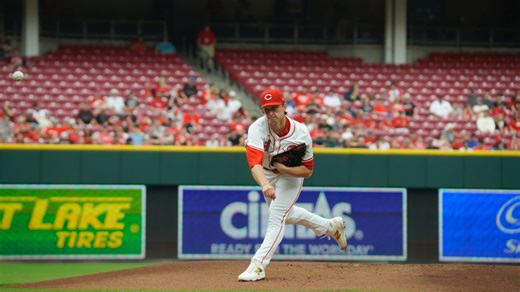 Brady Singer fans Corbin Carroll 