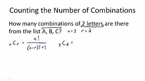 Combinations - Example 4 ( Video ) | Probability