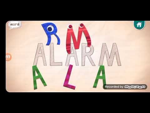 Endless Alphabet Alarm Walkthrough