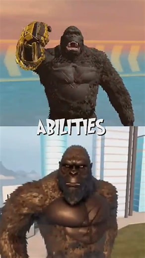 Kong Kaiju Universe low budgetvs Kong 2021 Kaiju Universe
