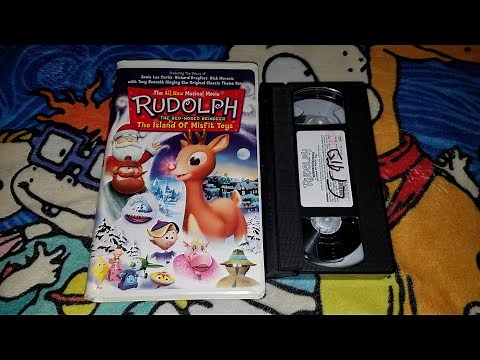 Rudolph the Red-Nosed Reindeer & the Island of Misfit Toys 2001 VHS