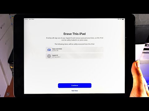 How To Clear your old iPad before selling it | Full Tutorial