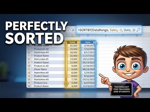 Unlock Excel Sorting Secrets with the SORTBY Function
