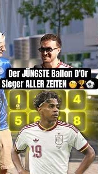 Who is the YOUNGEST Ballon d'Or winner OF ALL TIME 🧐🏆 #football