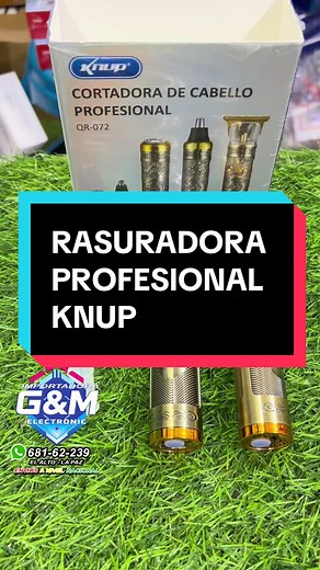 RASURADORA#3EN1#KNUP SOMOS DE LA CIUDAD DE LA PAZ CONTAMOS CON 2 SUCURSALES HACEMOS ENVIO A NIVEL NACIONAL PEDIDOS 68162339 Importadora#gym#electronic Gym#electronic