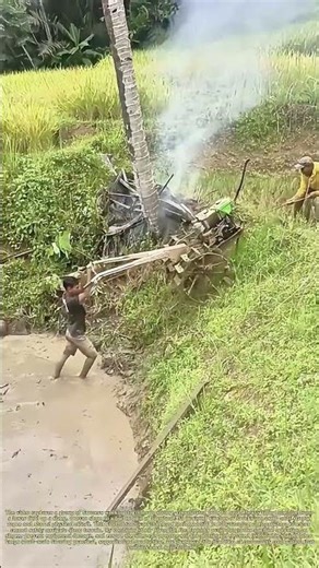 Pulling Plowing Machines: How Collective Effort Moves Heavy Equipment Across Steep Farmland