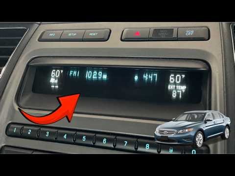 How To Remove / Replace SYNC 1 Radio Display Unit On A 2010-2012 Ford Taurus