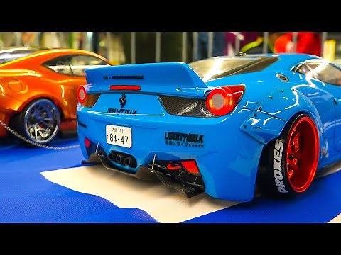 STUNNING RC DRIFT CARS!! FERRARI, LAMBORGHINI, RC MODEL RACE CARS IN DETAIL AND ACTION