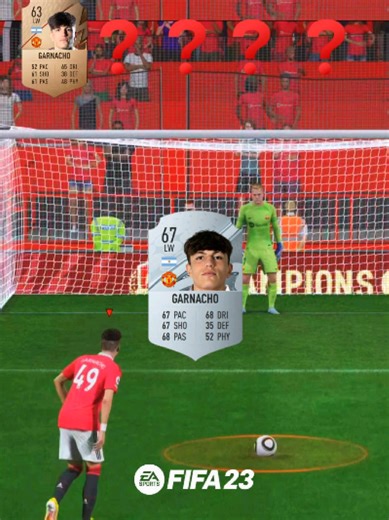 Garnacho's Evolution in FIFA Games