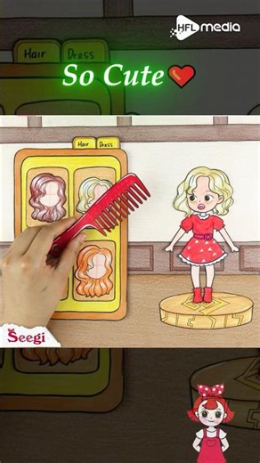 Cute Klee Transformation!✨❤️#KleeCosplay#GenshinStyle #animation #cartoon #paper