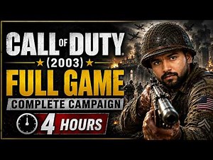 Call of Duty (2003) Full Game Walkthrough Gameplay | 4K UHD Complete Campaign