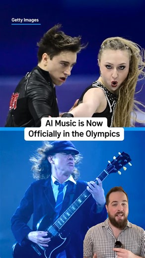 NBC BAY AREA on Instagram: "Czech figure skaters used an AI remix of AC/DC during their routine.⁠ ⁠ #FigureSkating #WinterOlympics #MilanCortinaOlympics"