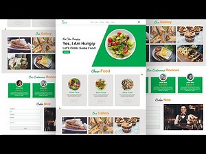 How to Create a Hotel and Restaurant Website in HTML & CSS