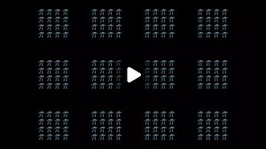 3blue1brown on Instagram: "Most fun all week? Animating tiny pi creatures sneezing on each other."