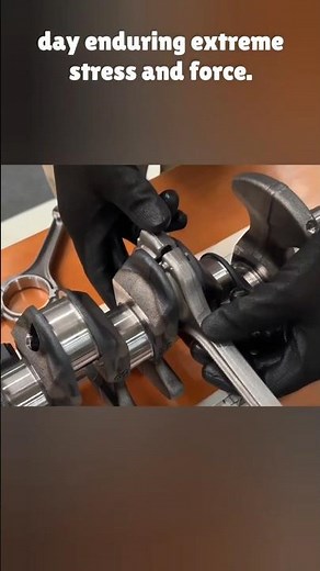 What Are the Pros and Cons of Fracture-Splitting Connecting Rod Technology #car #engine #mechanic