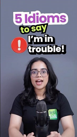 Stop Saying 'I'm in Trouble'! 😱 | 5 Smart English Idioms #englishidioms #advancedenglish #ananya