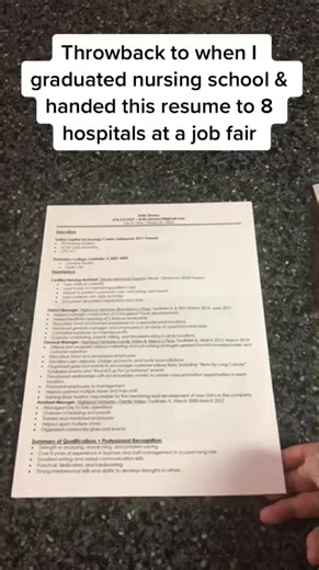 Nursing Resume Tips for Level 100 Nurses