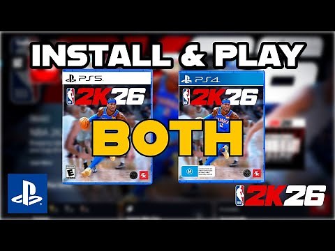 How To Download/Install NBA 2k26 for PS4 On Your PS5 Console. PS4 and PS5 version of NBA 2k26 on PS5