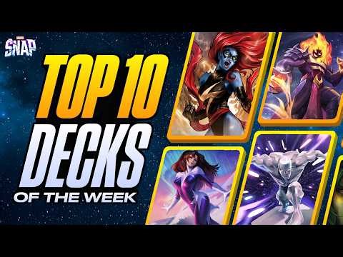 TOP 10 BEST DECKS IN MARVEL SNAP | Weekly Marvel Snap Meta Report #177