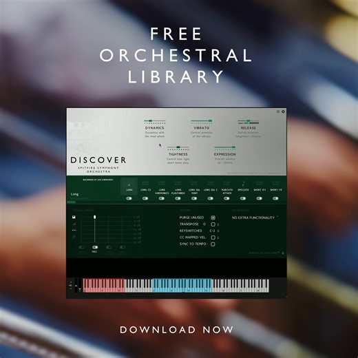 Discover the sounds of our bestselling orchestra available in a free, easy-to-use package. | Spitfire Audio