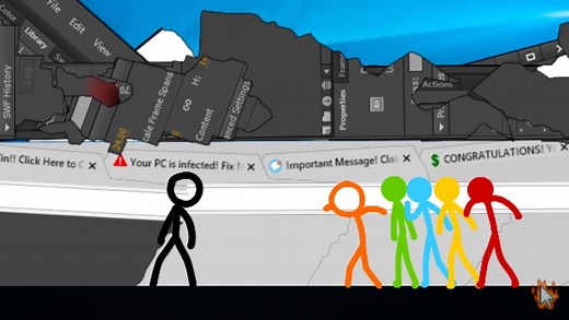 【Alan becker】火柴人vs动画师：天选之子归来（2）