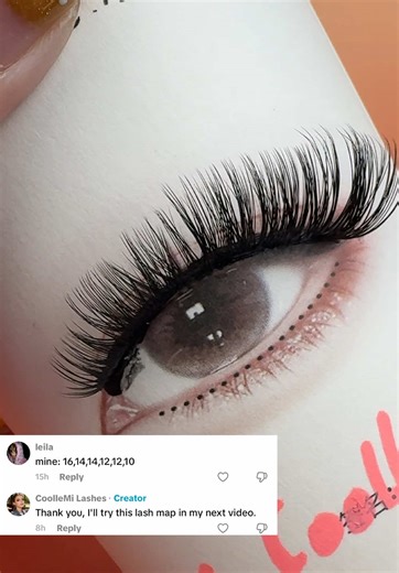 Explore Creative Lash Map Ideas for Extensions