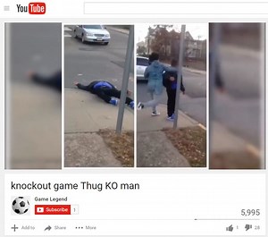Return of the knockout game? Police investigate shocking video