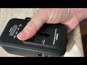 Unboxing a TravelSmart adapter from @conair and @bzzagent #travelsmartadapter