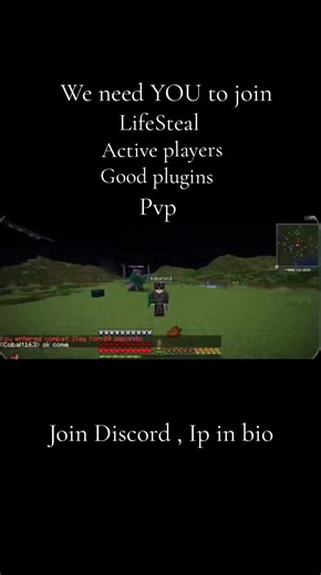 Join Hyperion now ..#viral #minecraftsmp #pvp #javasmp #lore | minecraft