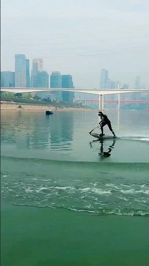 Electric Surfboard Riding - Fast Water Action and Real Performance Test #esurfboard