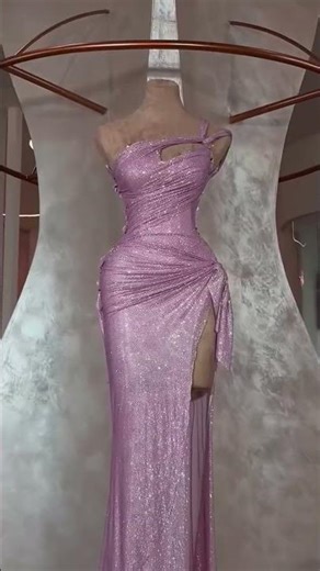 To order this blush pink dress DM reineecouture A sculpted blush pink couture gown designed with a