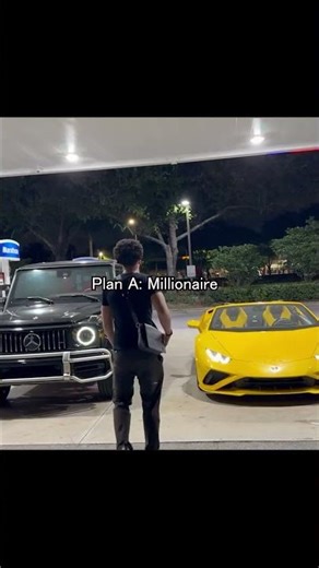 Plan A: Millionaire… Plan B: Billionaire 💰🔥