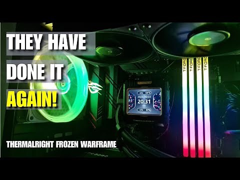 Thermalright Frozen Warframe 240 Review. The Best Budget AIO with a screen, epic cooling, epic price