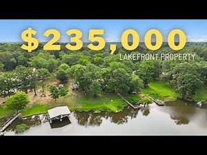 [SOLD SEPT 2023] Can You Believe This Oklahoma Lakefront Property is Only $235,000?
