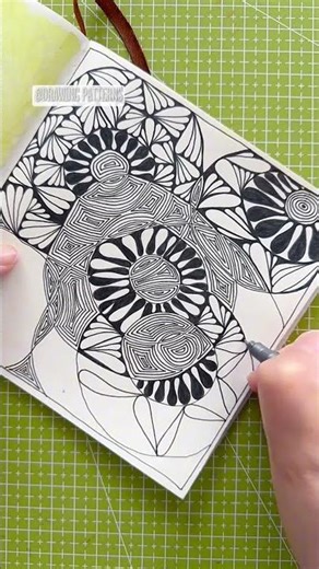 #244 Easy Zentangle patterns for beginners #art #doodle #drawing