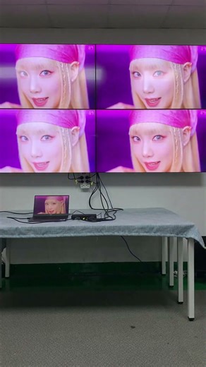 How to set up a2x2 video wall by one Pressing? #VideoWall #2x2Wall #TVWallController