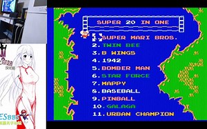 FC/NES 开心鼠菜单 20-in-1 简单介绍