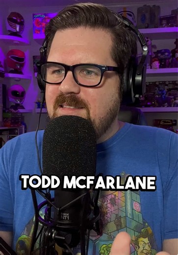 We know way too much about Todd McFarlane’s superhuman bladder. #ToddMcFarlane #McFarlaneToys #Convention