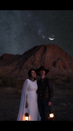 Night Sky Wedding Photography with Amber