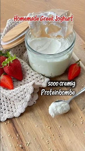 Wie du echten griechischen Joghurt selbst machst! günstig und einfach