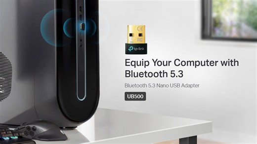 TP-LINK UB500 5.3 Nano Bluetooth Adapter Dongle Receiver (Black) Price - Buy Online at Best Price in India
