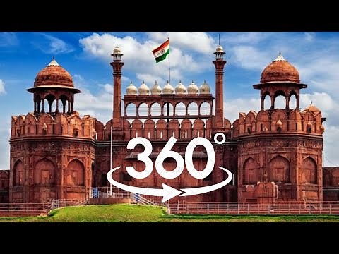 Red Fort Delhi ( Lal Qila) in 5K 360° | Red Fort Virtual Tour
