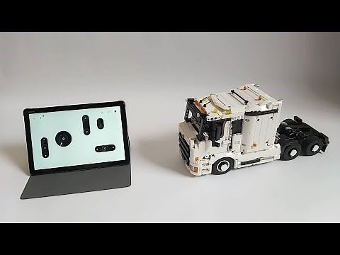 LEGO Technic Control+ Remote Controlled Semi Truck MOC (Powered Up)