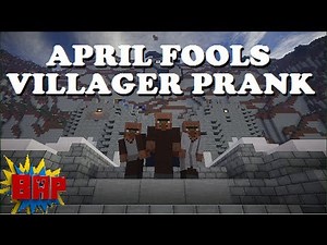 Minecraft April Fools 2014 - VILLAGER SKIN PRANK! (Mojang Pranks Minecraft)