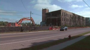 Demolition at old piano factory begins