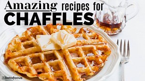 Six easy keto chaffle recipes you have to try! ✅RECIPE: https://www.ketofocus.com/recipes/keto-chaffle-waffle/ | KetoFocus